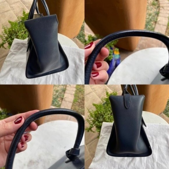 SOLD Celine Small Knot Tie Palmellato Leather Tote - Picture 11 of 16